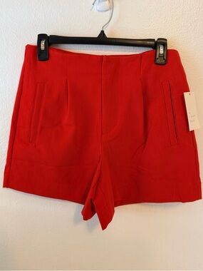 A New Day High-Waisted Red Short